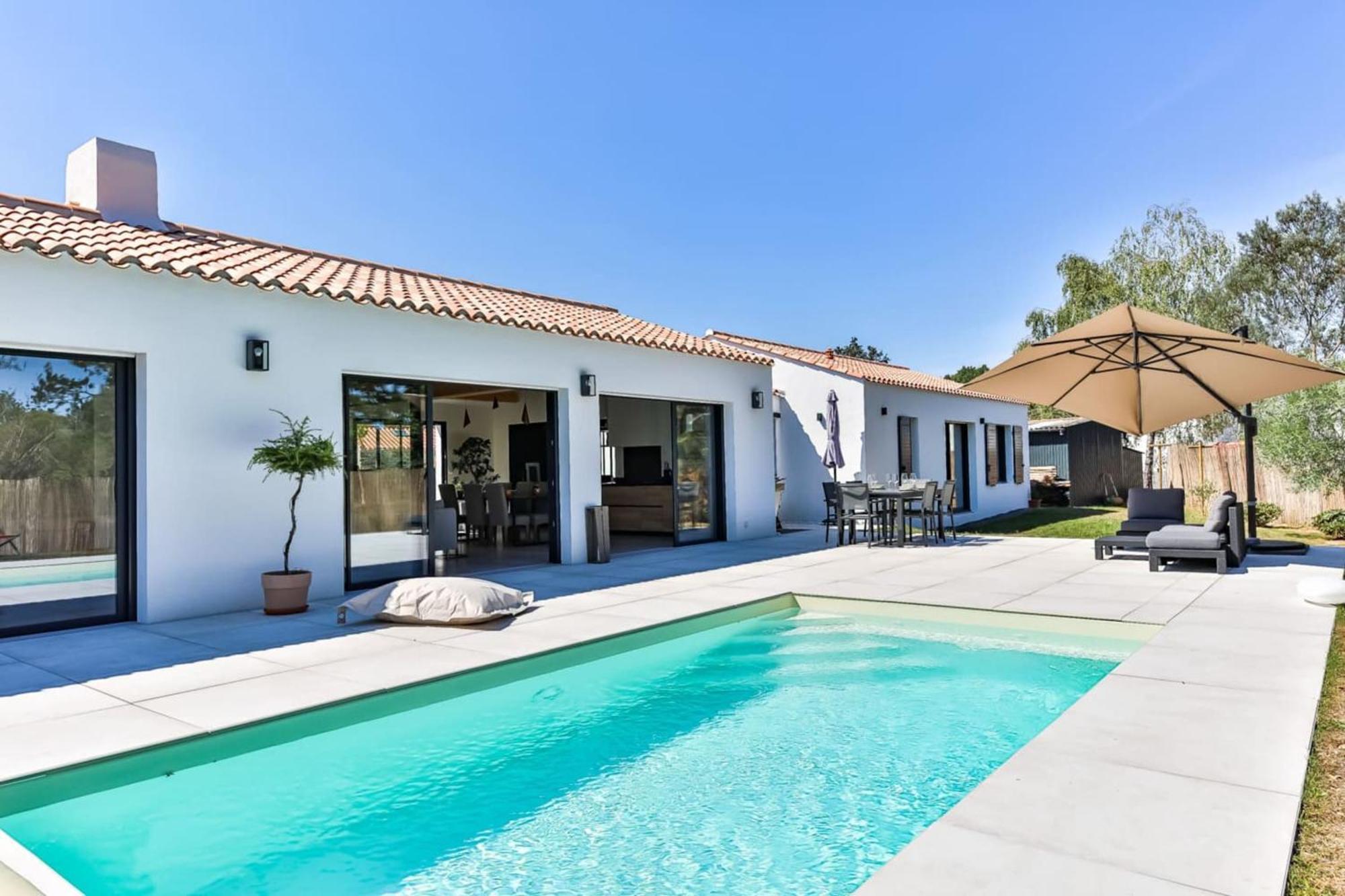 Chiron Reculeau - Maison Avec Piscine Bois-de-Cené Eksteriør bilde